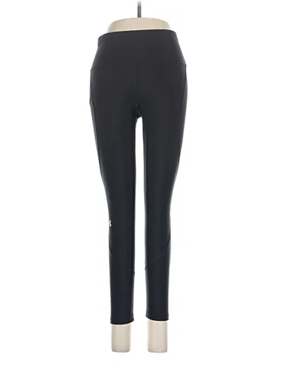 Pre-owned Under Armour Active Pants In Black