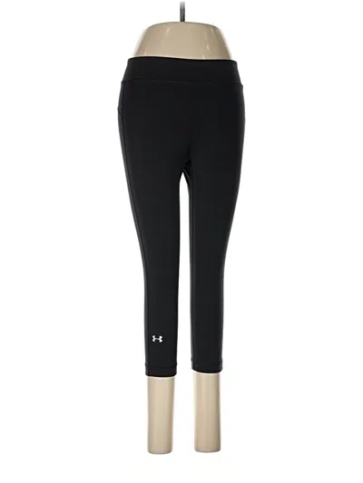 Pre-owned Under Armour Active Pants In Black