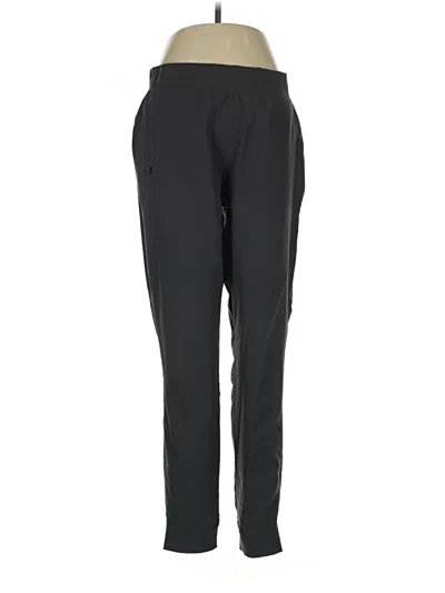 Pre-owned Under Armour Active Pants In Black