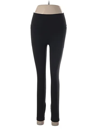 Pre-owned Under Armour Active Pants In Black