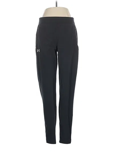 Pre-owned Under Armour Active Pants In Black