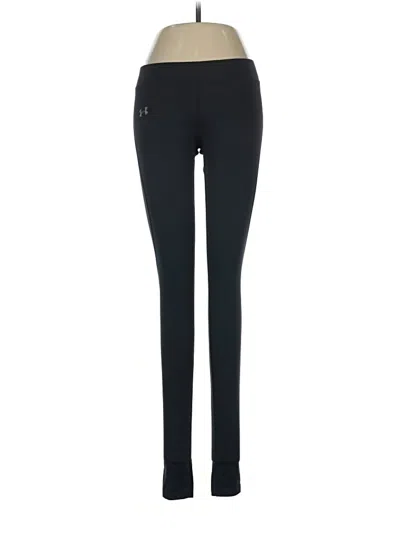 Pre-owned Under Armour Active Pants In Black