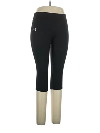 Pre-owned Under Armour Active Pants In Black