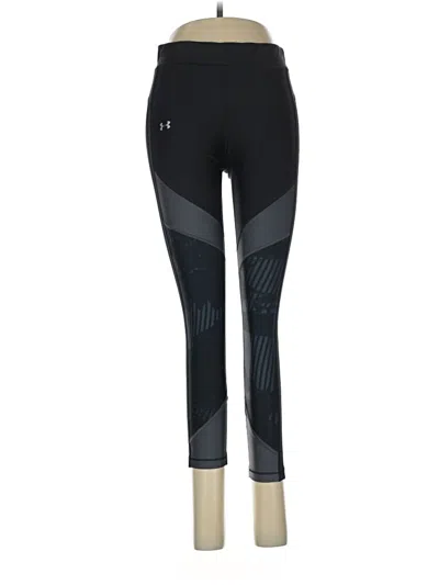 Pre-owned Under Armour Active Pants In Black