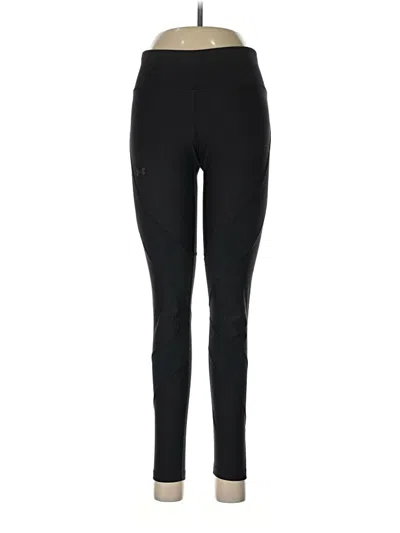 Pre-owned Under Armour Active Pants In Black