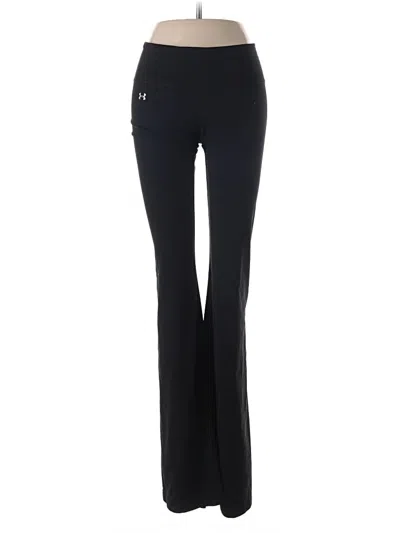 Pre-owned Under Armour Active Pants In Black