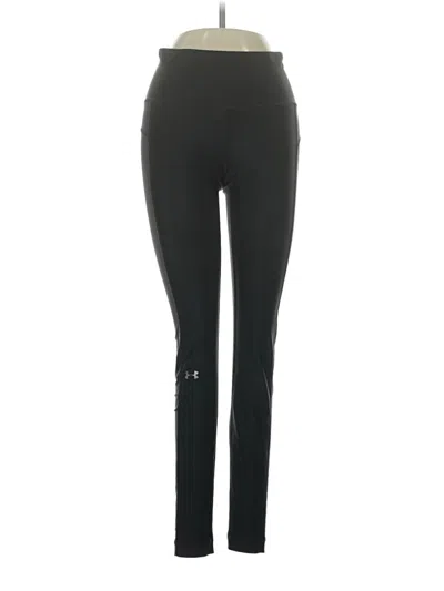 Pre-owned Under Armour Active Pants In Black