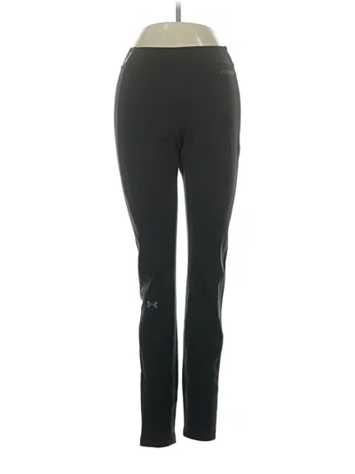 Pre-owned Under Armour Active Pants In Black