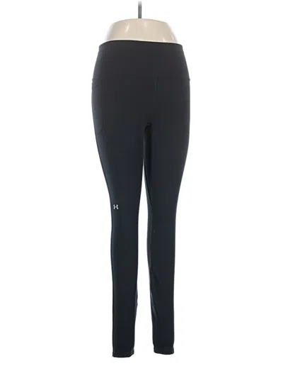 Pre-owned Under Armour Active Pants In Black