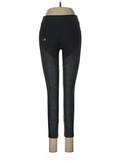 Pre-owned Under Armour Active Pants In Black