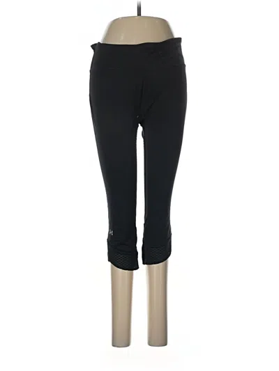 Pre-owned Under Armour Active Pants In Black