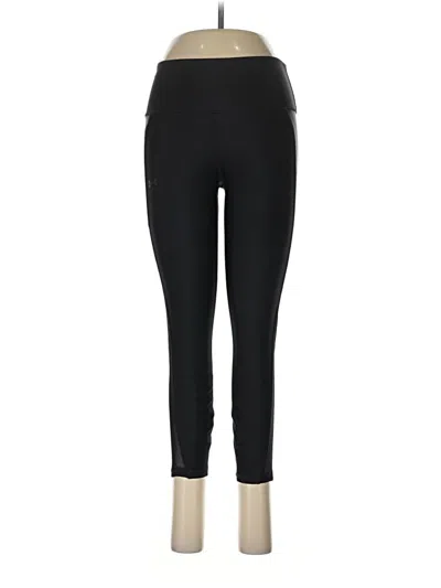 Pre-owned Under Armour Active Pants In Black