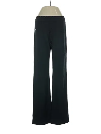 Pre-owned Under Armour Active Pants In Black