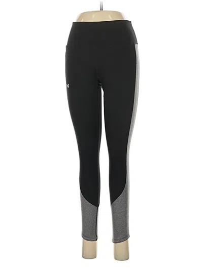 Pre-owned Under Armour Active Pants In Black