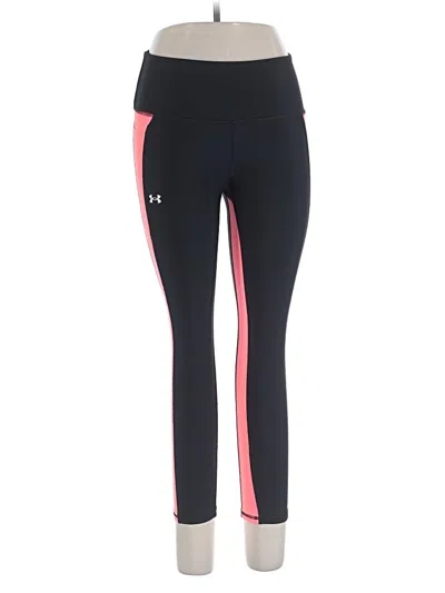 Pre-owned Under Armour Active Pants In Black