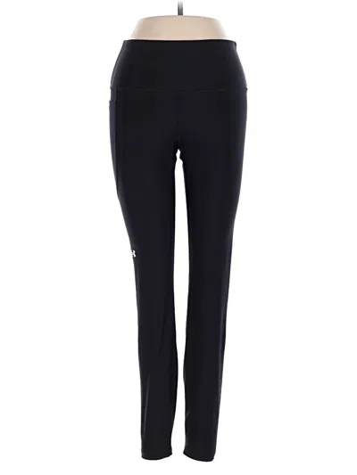 Pre-owned Under Armour Active Pants In Black