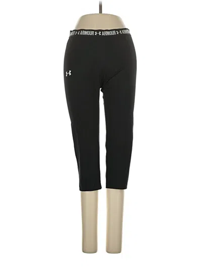 Pre-owned Under Armour Active Pants In Black