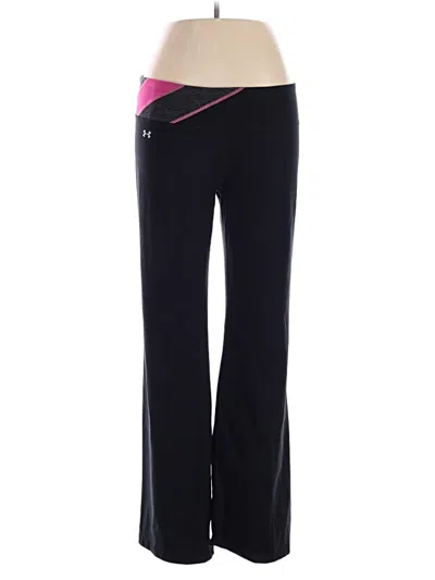 Pre-owned Under Armour Active Pants In Black