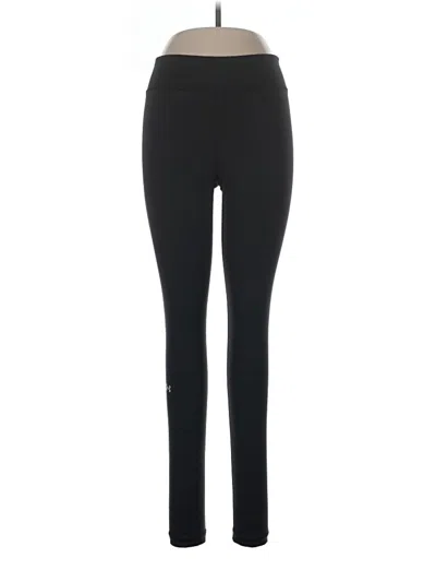 Pre-owned Under Armour Active Pants In Black