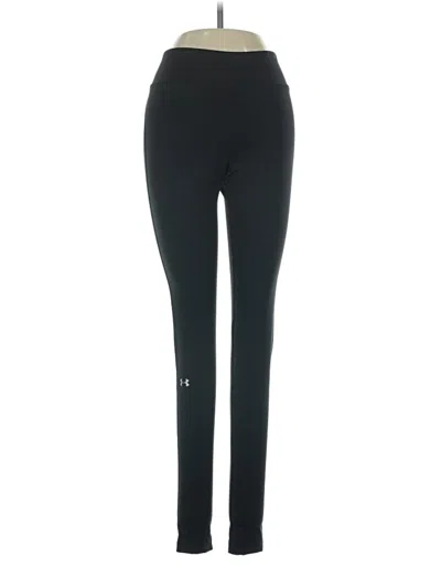 Pre-owned Under Armour Active Pants In Black
