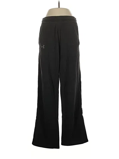Pre-owned Under Armour Active Pants In Black