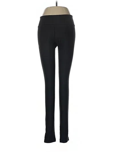 Pre-owned Under Armour Active Pants In Black