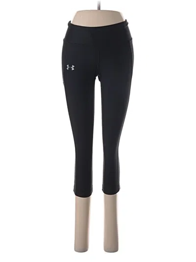 Pre-owned Under Armour Active Pants In Black