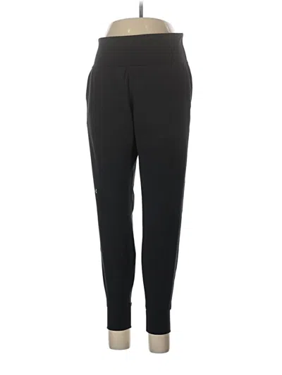 Pre-owned Under Armour Active Pants In Black