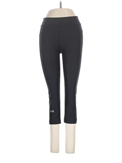 Pre-owned Under Armour Active Pants In Black