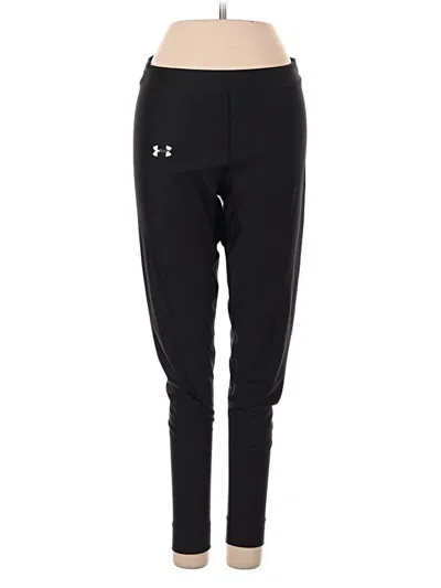 Pre-owned Under Armour Active Pants In Black