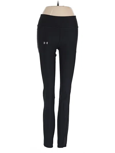 Pre-owned Under Armour Active Pants In Black