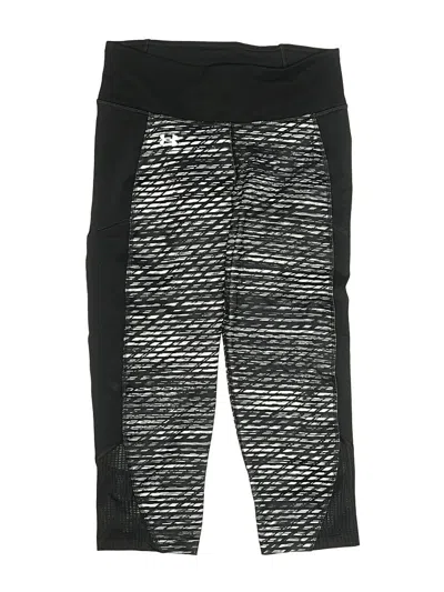 Pre-owned Under Armour Active Pants In Black