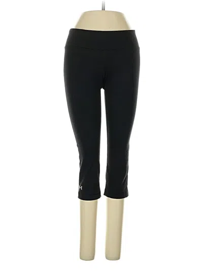 Pre-owned Under Armour Active Pants In Black