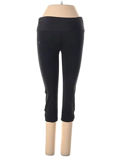 Pre-owned Under Armour Active Pants In Black