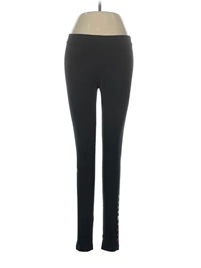 Pre-owned Under Armour Active Pants In Black