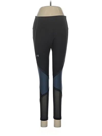 Pre-owned Under Armour Active Pants In Black