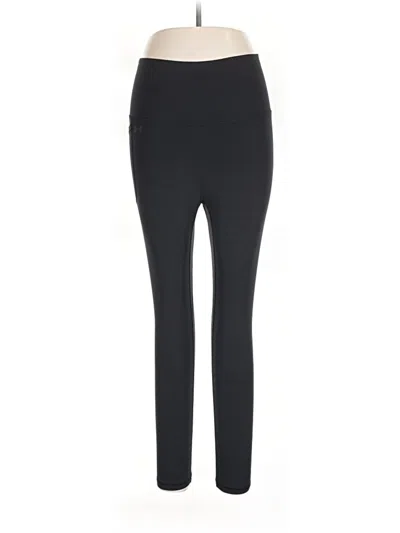 Pre-owned Under Armour Active Pants In Black