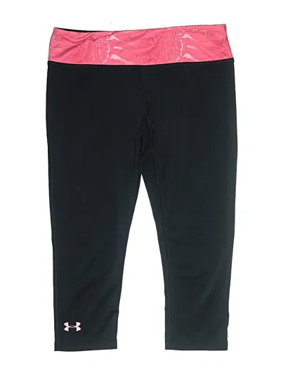 Pre-owned Under Armour Active Pants In Black