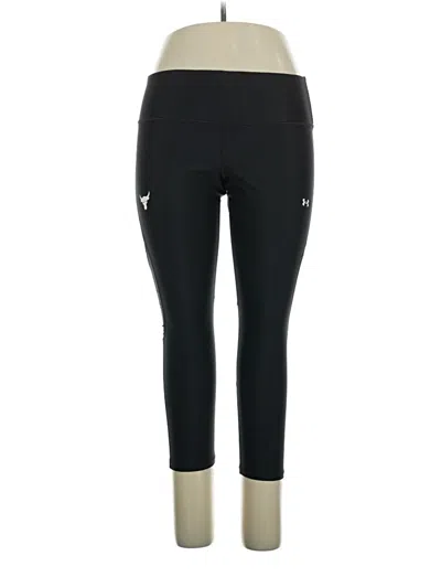 Pre-owned Under Armour Active Pants In Black