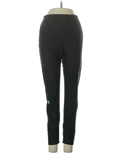Pre-owned Under Armour Active Pants In Black