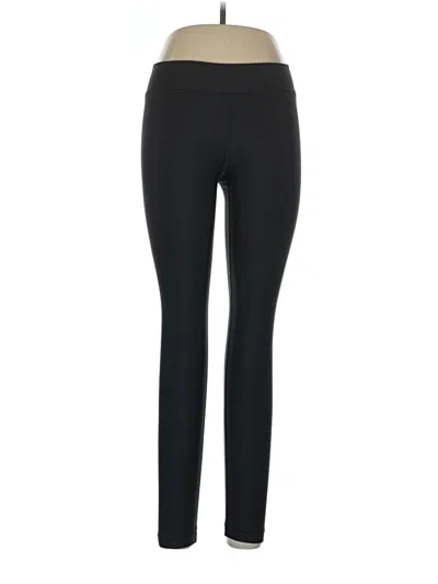 Pre-owned Under Armour Active Pants In Black
