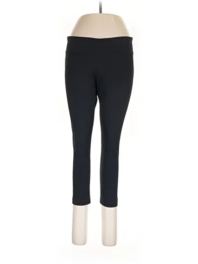 Pre-owned Under Armour Active Pants In Black