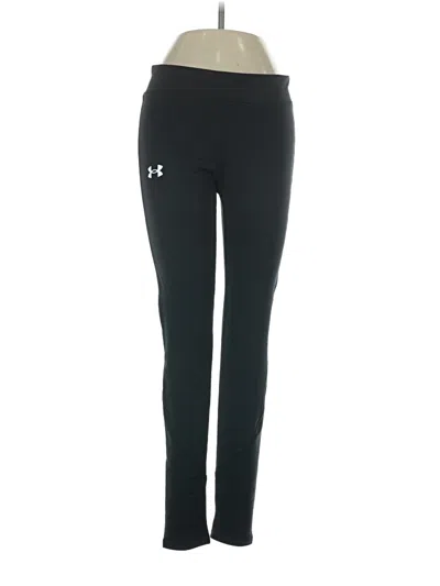 Pre-owned Under Armour Active Pants In Black