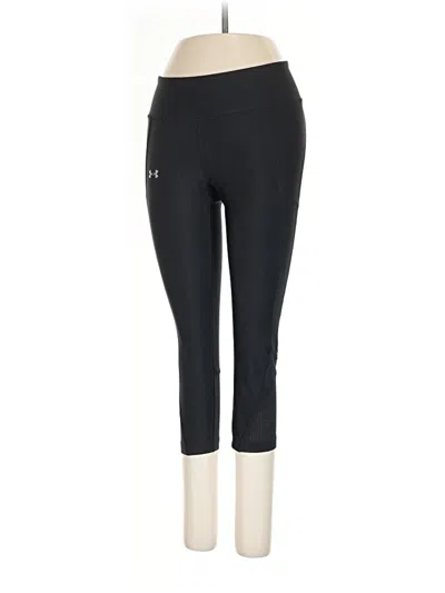 Pre-owned Under Armour Active Pants In Black