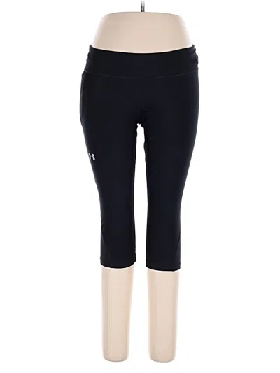 Pre-owned Under Armour Active Pants In Black