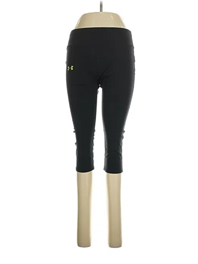 Pre-owned Under Armour Active Pants In Black