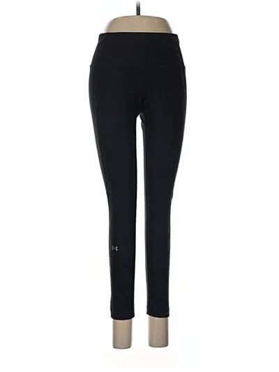 Pre-owned Under Armour Active Pants In Black