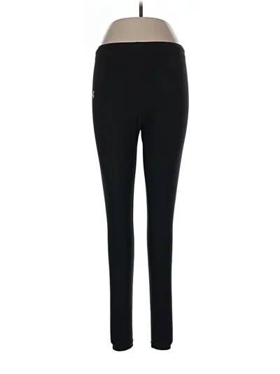 Pre-owned Under Armour Active Pants In Black