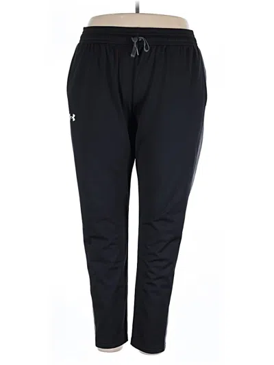 Pre-owned Under Armour Active Pants In Black