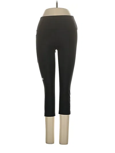 Pre-owned Under Armour Active Pants In Black